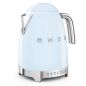 BOUILLOIRE SMEG PEM Retro 1,7l 2400w Bleu Azur KLF 04 PBEU