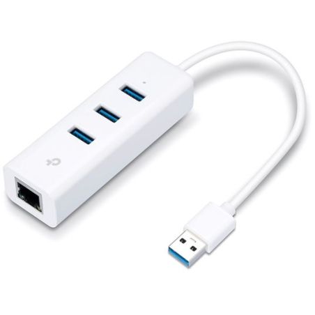ACCESSOIRE INFORMATIQUE (ACCII TPLINK Adaptateur Usbrj45 Hub 3 Port UE330