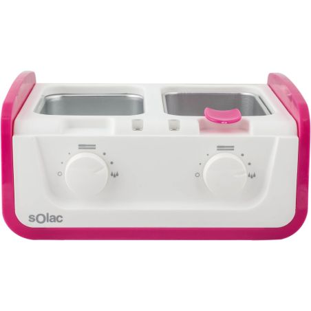 EPILATEUR SOLAC Pro Wax Cire Chaude 325w 2cuve DC7502