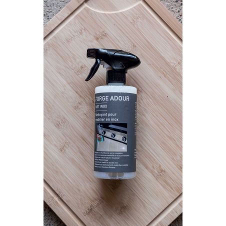 HOUSSE USTENSILE POUR PLANCHA FORGE ADOUR Nettoyant Inox 500ml NETINOXECO