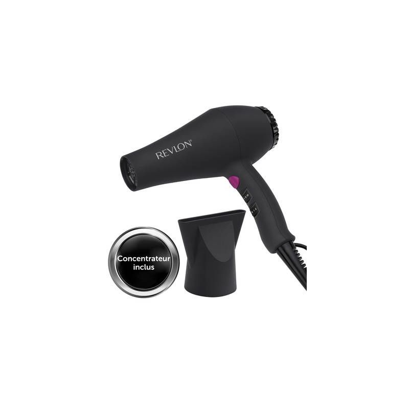 SECHE CHEVEUX REVLON 2000w Mot Ac Ion 2vit 3temp RVDR5251E1