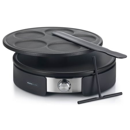 CREPIERE ELECTRIQUE KITCHEN CHEF 1500w 2plateaux Grdepetites C KSLW 170 F
