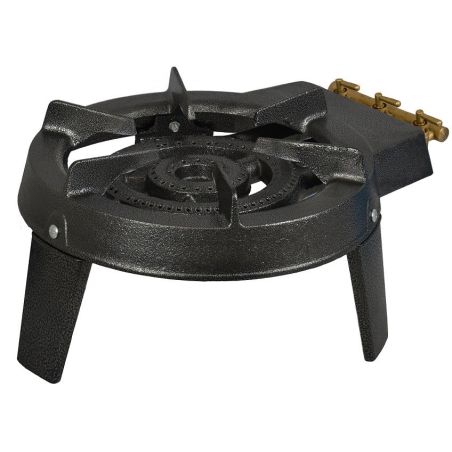RECHAUD KITCHEN CHEF Trepied 1gaz Diam 29cm 3robine HTC 0003