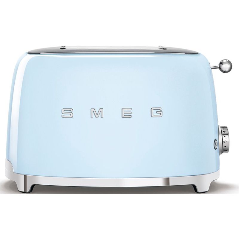 GRILLE PAIN TOASTER SMEG PEM Toaster 950w 2fentes Bleu TSF 01 PBEU