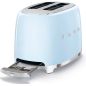 GRILLE PAIN TOASTER SMEG PEM Toaster 950w 2fentes Bleu TSF 01 PBEU