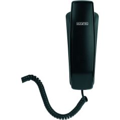 TELEPHONE FILAIRE (TFIXFIL) ALCATEL Noir Monobloc Bis Mural Extrap TEMPORIS 10 PRO NOIR