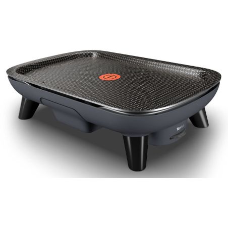 PLANCHA DOMESTIQUE-PIERRE A CU TEFAL PEM 2400w 46x30 Thermo Titanium YY4570FB