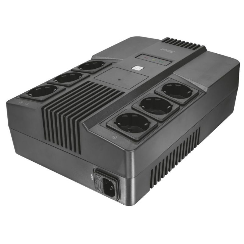 ONDULEUR ET PROTECTION TRUST Onduleur 6 Prises 800VA Maxxon 23326