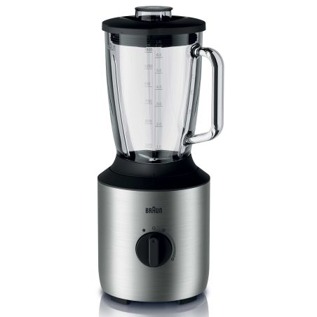 BLENDER NON CHAUFFANT BRAUN DELONGHI Powerblend3 800w 1,5l Variateu JB3272SI