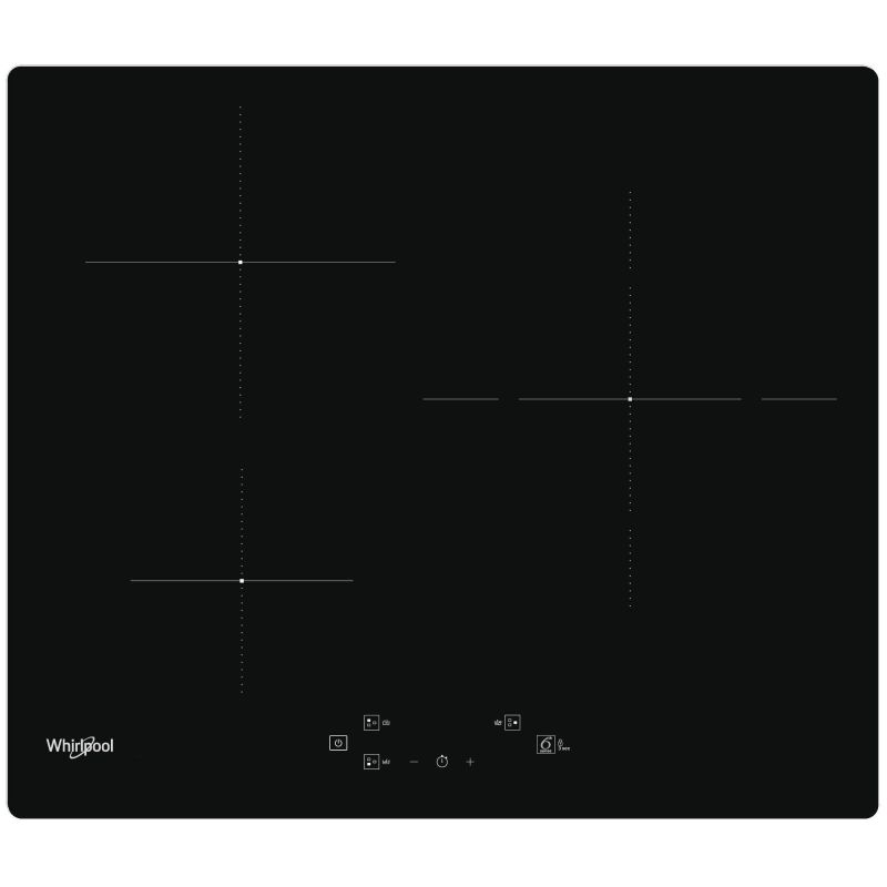 TABLE A INDUCTION WHIRLPOOL INTEGRABLE 3ind Dt 1dble 60cm 7,2kw 6sens WSQ3860NE