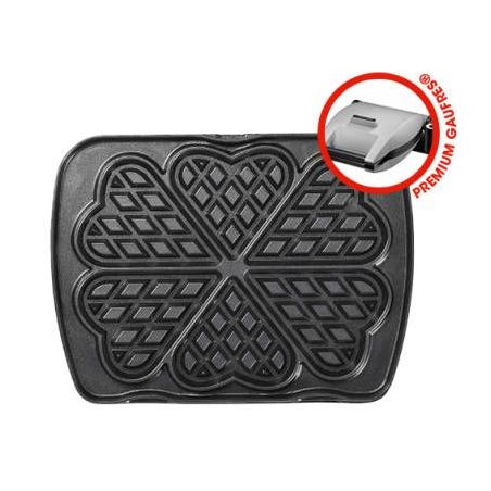ACCESSOIRE GAUFRIER CROQUE MON LAGRANGE Jeu 2plaques Gauffres Coeur P 010522