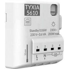 COMMANDE AUTO LUMINAIRE VOLE DELTA DORE 6351400RECEPTEUR X3D ECLAIRAGE TYXIA 5610