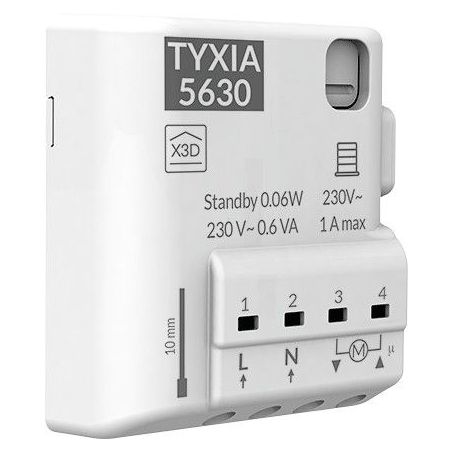 COMMANDE AUTO LUMINAIRE VOLE DELTA DORE 6351401RECEPTEUR VOLET ROULANT TYXIA 5630