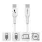 CONNECTIQUE DATA AKASHI USB-C BLANC 3A 20W 1 5M USB-C ALTCABLTCTCWH CONNECTIQUE DATA AKASHI USB-C BLANC 3A 20W 1 5M USB-C ALTCABLTCTCWH