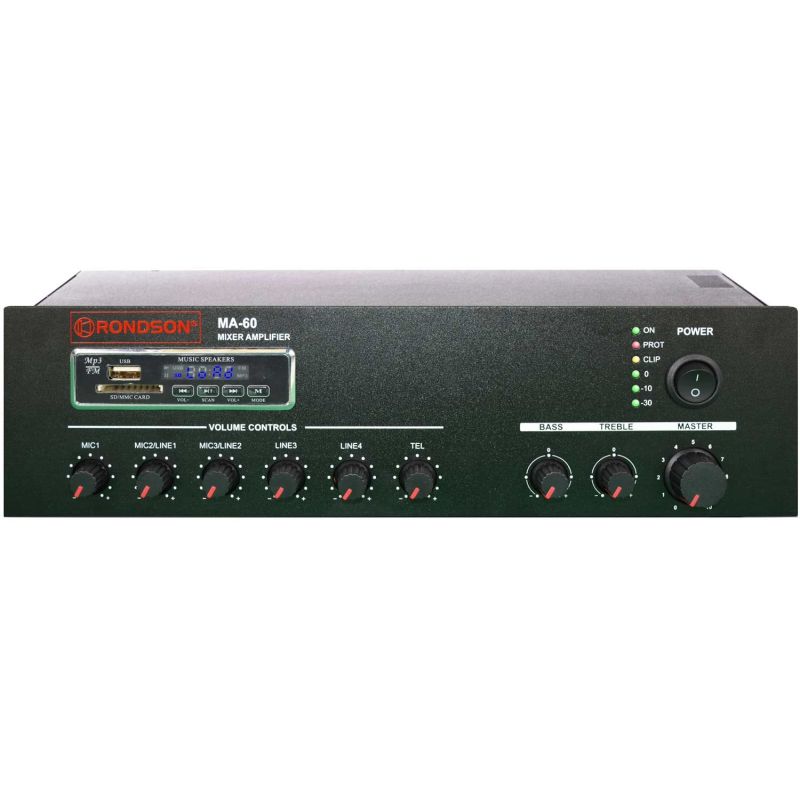 AMPLI - PRE AMPLI INTEGRE RONDSON Ampli Melangeur 120w Mp3usbs MA-120