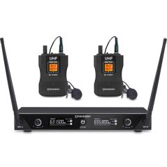 MICRO HF RONDSON Ens Recepteur Double Uhf 2micr BE-1020/2BP