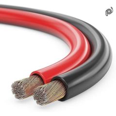 CABLE HAUT PARLEUR RONDSON Cable Hp 2x1,5mmx100ml Rougen CAHP-1/5-100M-RN