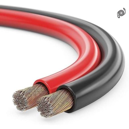 CABLE HAUT PARLEUR RONDSON Cable Hp 2x1,5mmx100ml Rougen CAHP-1/5-100M-RN