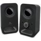 ENCEINTES INFORMATIQUE LOGITECH Z150 Midnight Black Soa Pla 980-000814