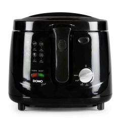 FRITEUSE CLASSIQUE DOMO 1800w 2,5l Thermost Noir DO461FR