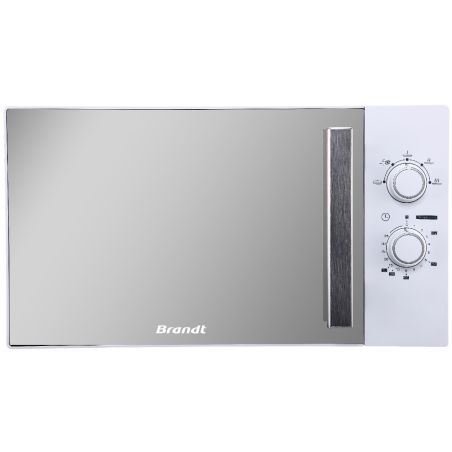 FOUR MICRO ONDES MONO FONTION BRANDT POSE LIBRE 26l 900w Enamelite Blanc SM 2606 W