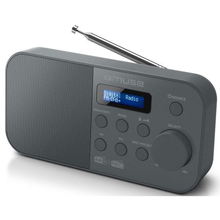 RADIO MUSE Pll Fm Dab+ Secteurpiles Noir M109DB