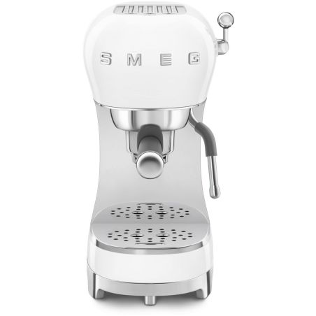 EXPRESSO SMEG PEM 15bars 1350w Dosettesmoulu Va ECF02WHEU
