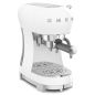 EXPRESSO SMEG PEM 15bars 1350w Dosettesmoulu Va ECF02WHEU