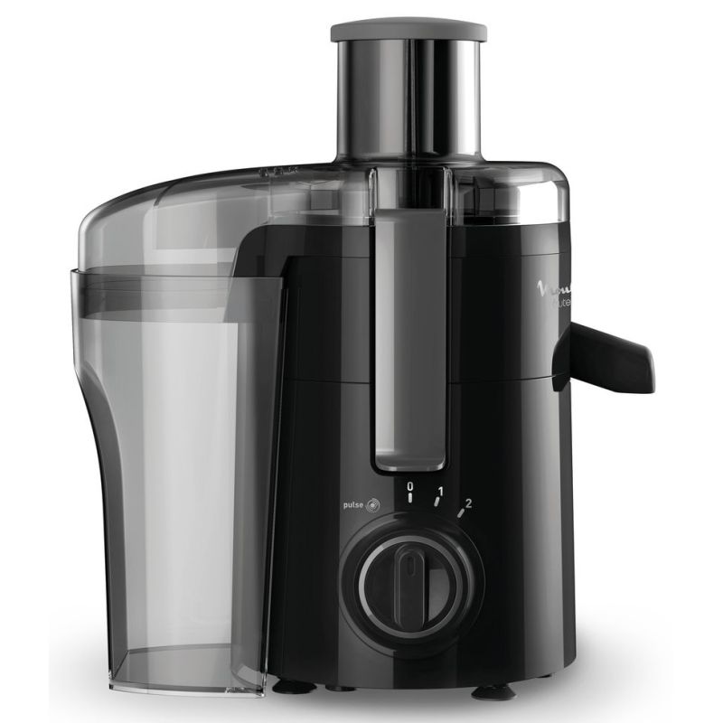 CENTRIFUGEUSE MOULINEX PEM 350w 2vit+puls 0,95l Noir JU 370810