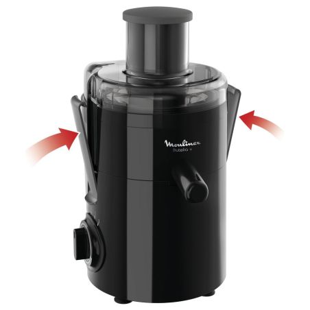 CENTRIFUGEUSE MOULINEX PEM 350w 2vit+puls 0,95l Noir JU 370810