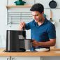 FRITEUSE SANS HUILE BLACK ET DECKER 1600w 1,3kg 6,5l 8prog 80200d BXAF6500E