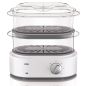 CUISEUR VAPEUR CUISEUR RIZ BRAUN DELONGHI Cuiseur Vap 2paniers 850w Min FS5100WH