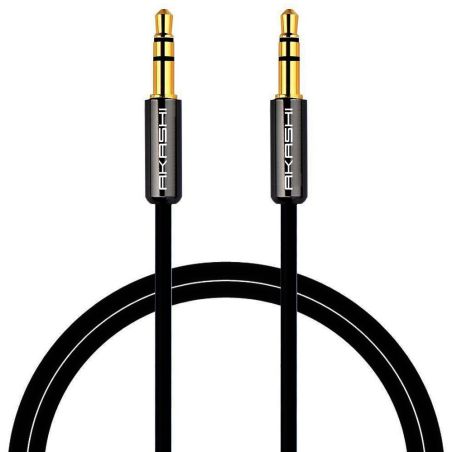 CONNECTIQUE DATA AKASHI Cable Jackjack 3 5 Stereo Noi ALTJ 35 B