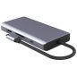 CONNECTIQUE DATA AKASHI Usb-c P3usbsdmicrosdhdmi4k ALTHUB9IN1TC