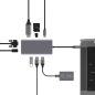 CONNECTIQUE DATA AKASHI Usb-c P3usbsdmicrosdhdmi4k ALTHUB9IN1TC