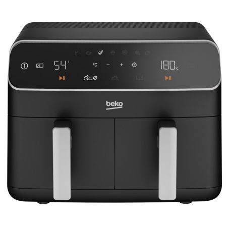 FRITEUSE SANS HUILE BEKO PEM ET CLIMATISATION Airfryer 2400w 2kg 2x4,25l 8pr FRL5388B