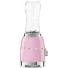 BLENDER NON CHAUFFANT SMEG PEM 300w 2vit Bol 600ml Rose PBF01PKEU
