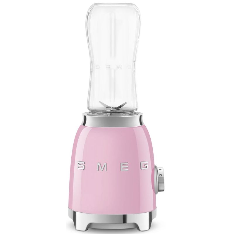 BLENDER NON CHAUFFANT SMEG PEM 300w 2vit Bol 600ml Rose PBF01PKEU