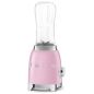 BLENDER NON CHAUFFANT SMEG PEM 300w 2vit Bol 600ml Rose PBF01PKEU
