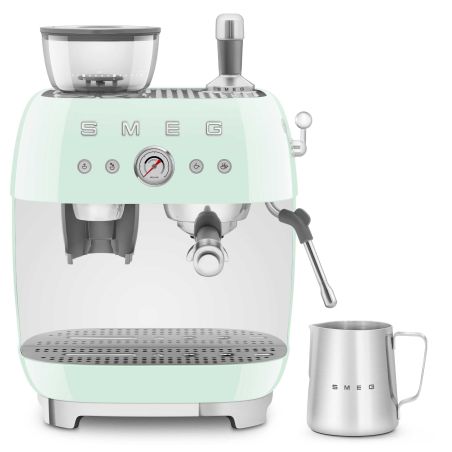 BROYEUR CAFE SMEG PEM 15bars 2,4l 250g Grains Vapeur EGF03PGEU