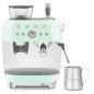 BROYEUR CAFE SMEG PEM 15bars 2,4l 250g Grains Vapeur EGF03PGEU