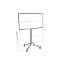 MEUBLE TELE SPECIFIQUE ERARD Kana1400xl Pied Tv Ecran 4080 039240