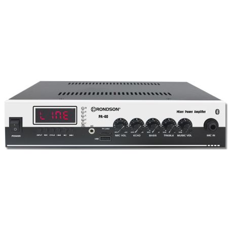 AMPLI - PRE AMPLI INTEGRE RONDSON Ampli 40w Mp3usbsdbt 100v4 PA-40