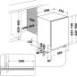 LAVE VAISSELLE TT INTEGRE 60CM WHIRLPOOL INTEGRABLE 14c 8pr 6sens Dd Maxispace 40d W8IHT40T