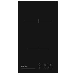 DOMINO VITRO SHARP 2z 30cm 3kw Timer Cdes Front KH3V19NT0K