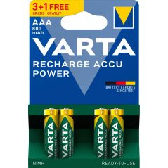 PILE ALCALINE ET PHOTO VARTA Accu Power Aaa 800mah Blister 56703101494