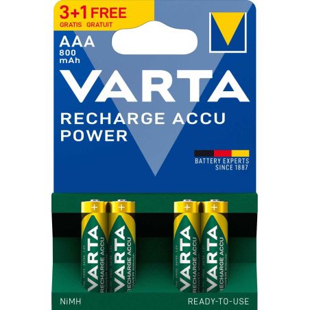 PILE ALCALINE ET PHOTO VARTA Accu Power Aaa 800mah Blister 56703101494