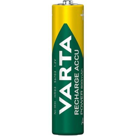 PILE ALCALINE ET PHOTO VARTA Accu Power Aaa 800mah Blister 56703101494