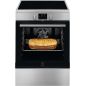 CUISINIERE DESSUS INDUCTION ELECTROLUX POSE LIBRE 60x60 3ind Pyro 73l A+ Inox H2 LKI64890BX