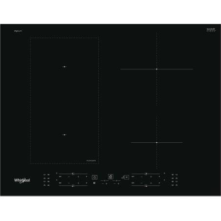 TABLE A INDUCTION WHIRLPOOL INTEGRABLE 4ind Dt 1flex 65cm 7200w Cdes WLB 4265 BFIXL